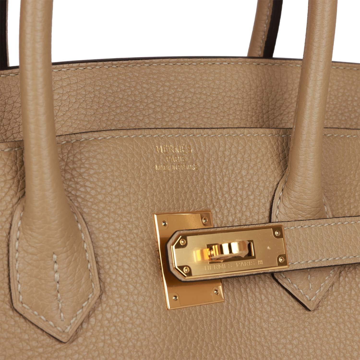H Birkin 35 Trench Clemence Gold Hardware