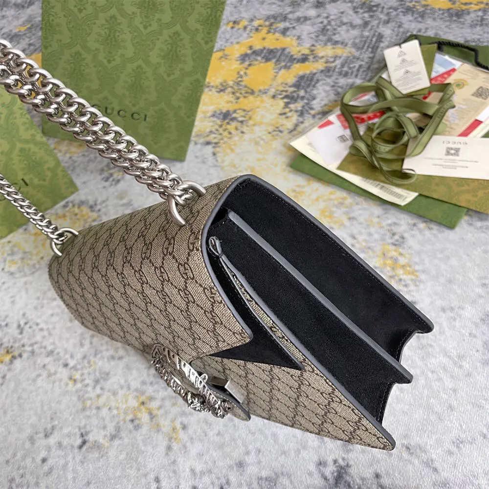 GG Supreme Medium Dionysus Shoulder Bag