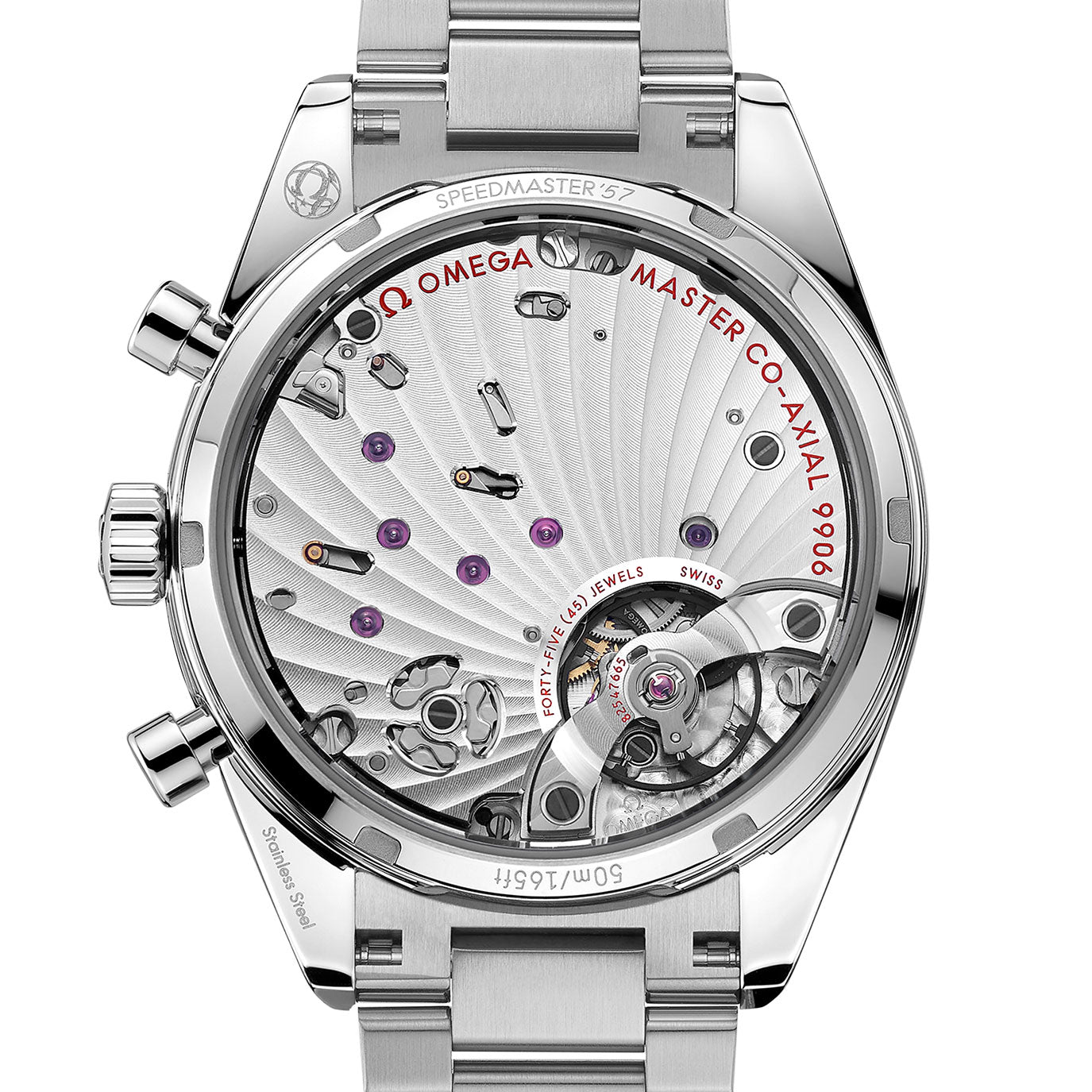 Omega New 2024, Speedmaster Moonphase, 332.10.41.51.10.001, box and papers