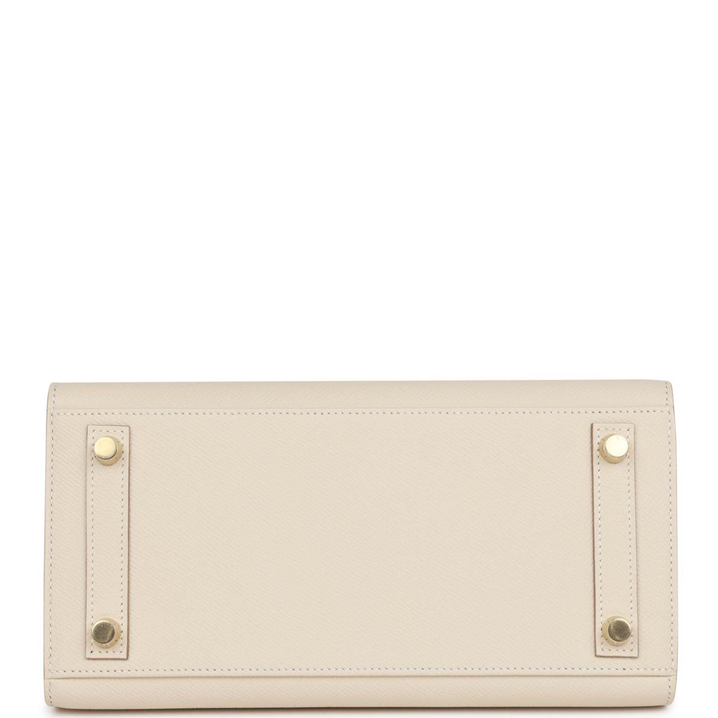 H Birkin Sellier 25 Craie Epsom Gold Hardware