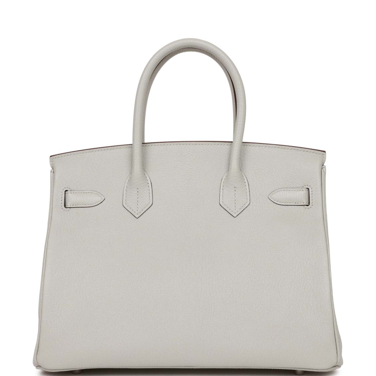 H Special Order (HSS) Birkin 30 Gris Perle Verso Chevre Brushed Palladium Hardware