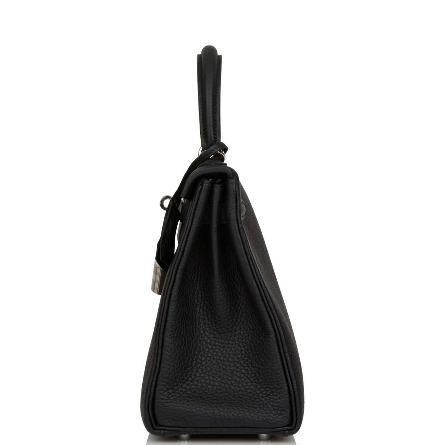 H Kelly Retourne 25 Black Togo Palladium Hardware