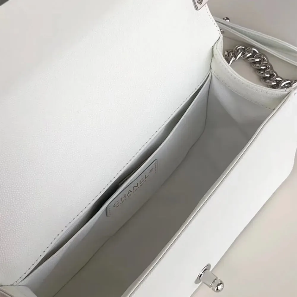 BOY CC HANDBAG CAVIAR LEATHER