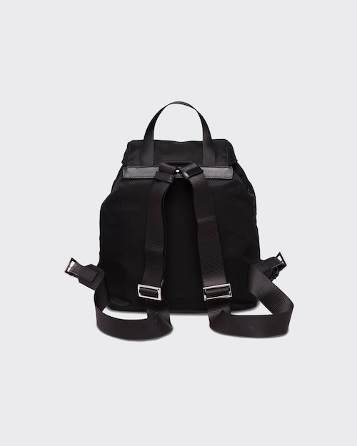 PP Small Re-Nylon backpack - Black