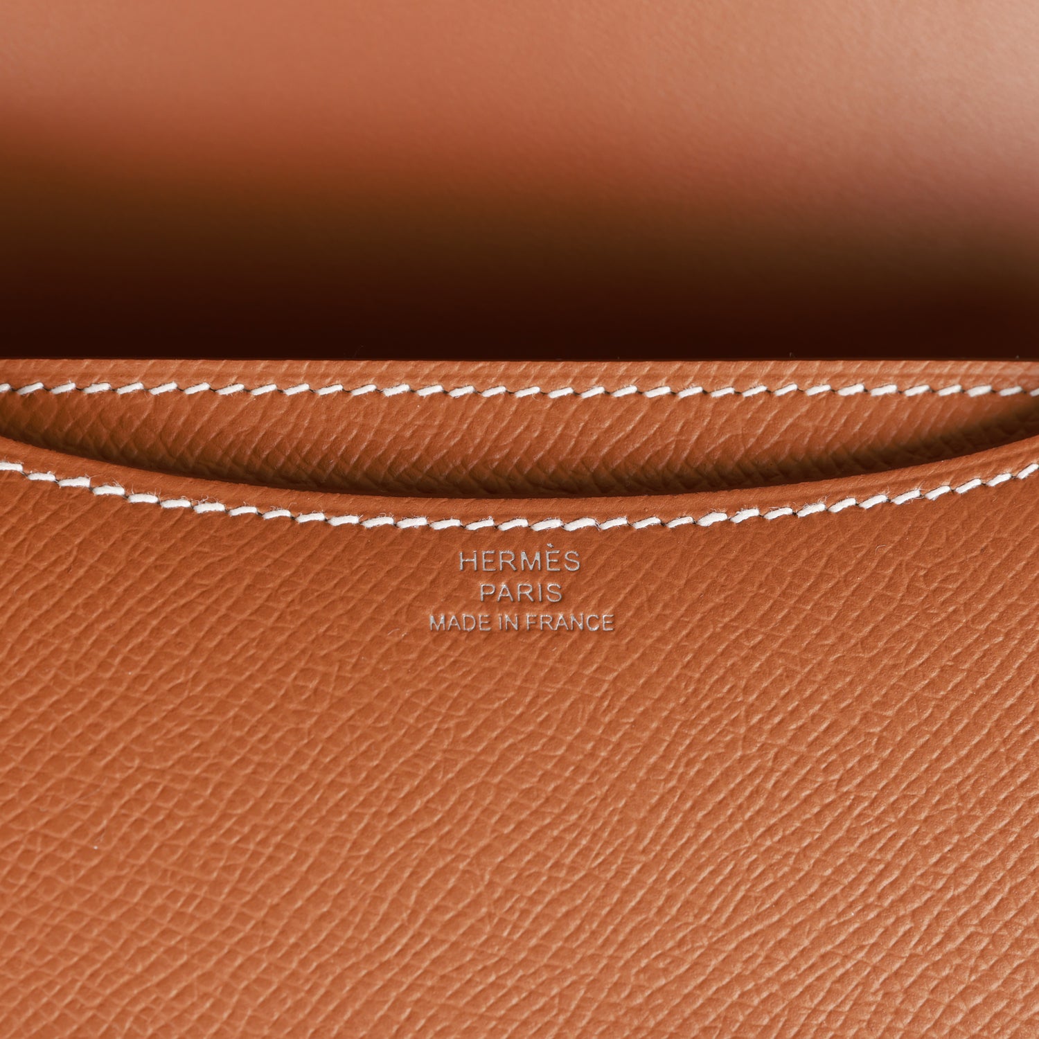 H Constance 18 Gold Epsom Palladium Hardware