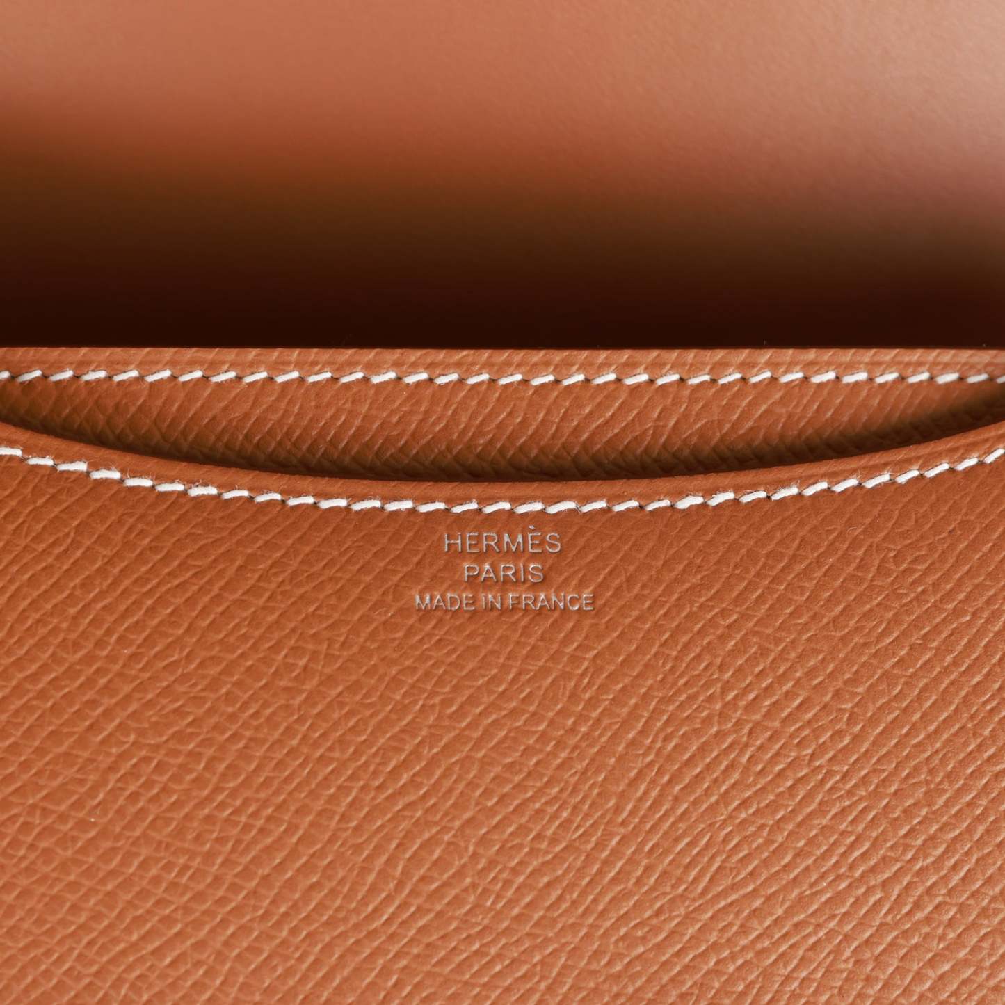 H Constance 18 Gold Epsom Palladium Hardware