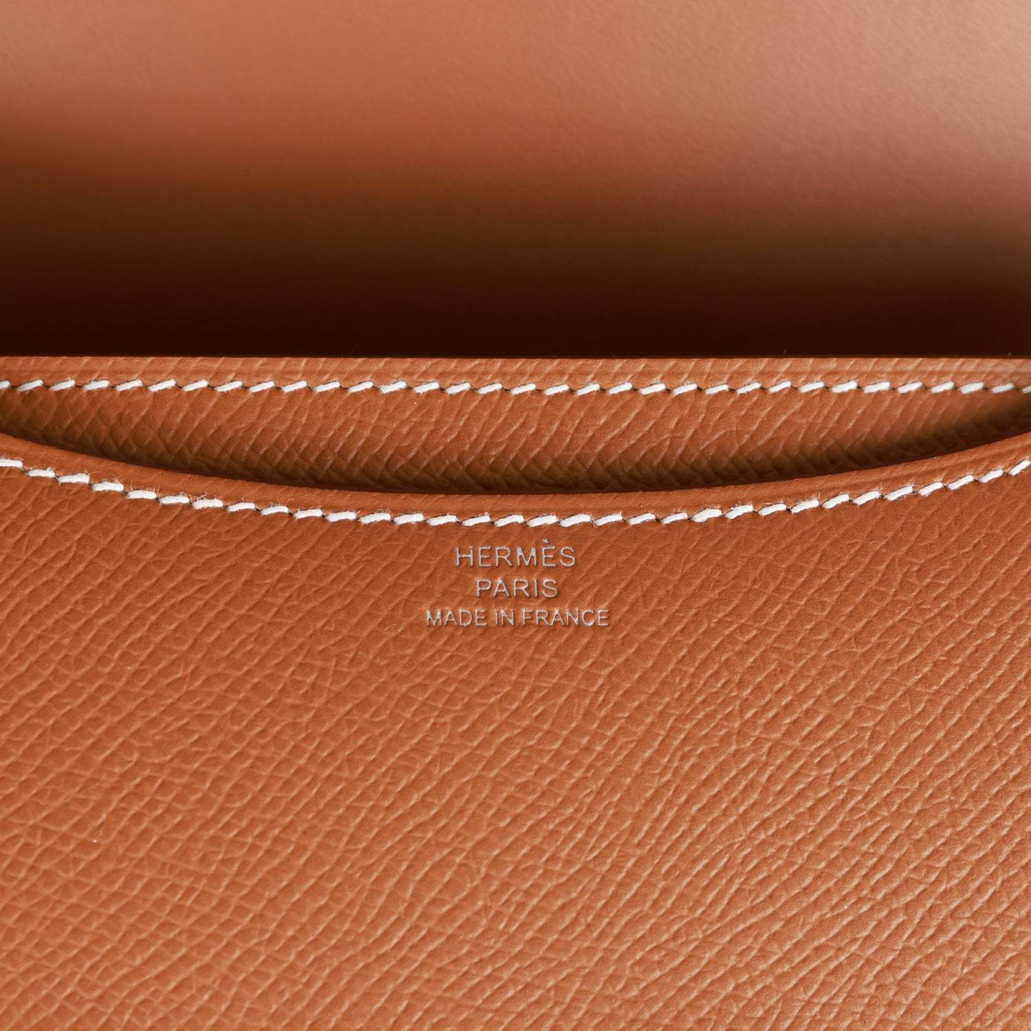 H Constance 18 Gold Epsom Palladium Hardware