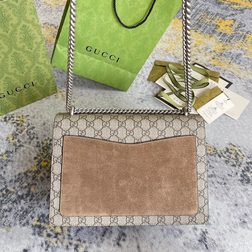 GG Supreme Medium Dionysus Shoulder Bag