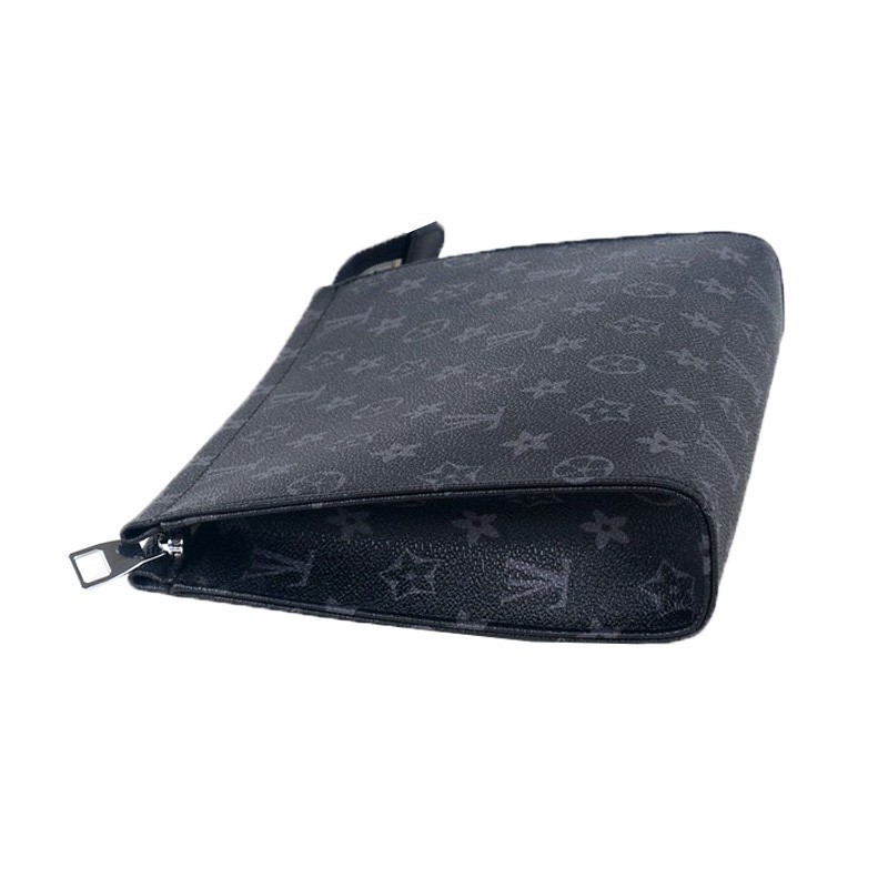 L-bag Monogram Clutches Black