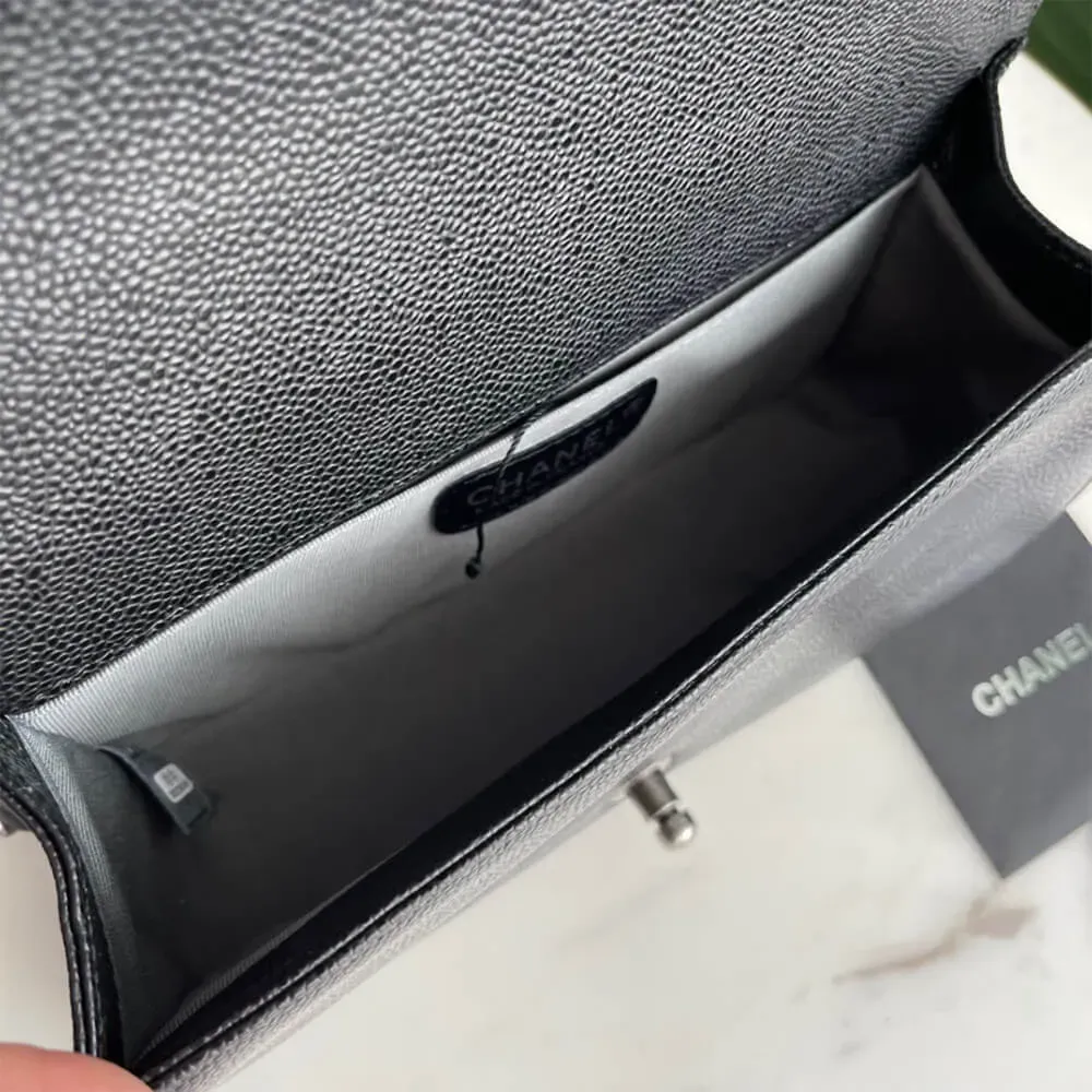 BOY CC HANDBAG CAVIAR LEATHER