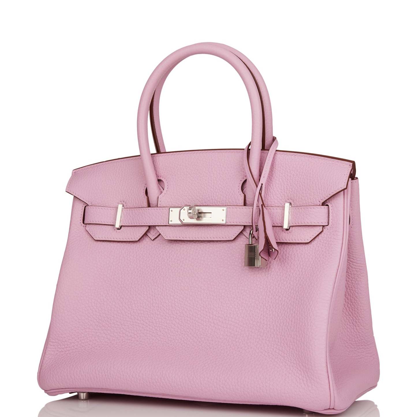 H Birkin 30 Mauve Syestre Clemence Palladium Hardware