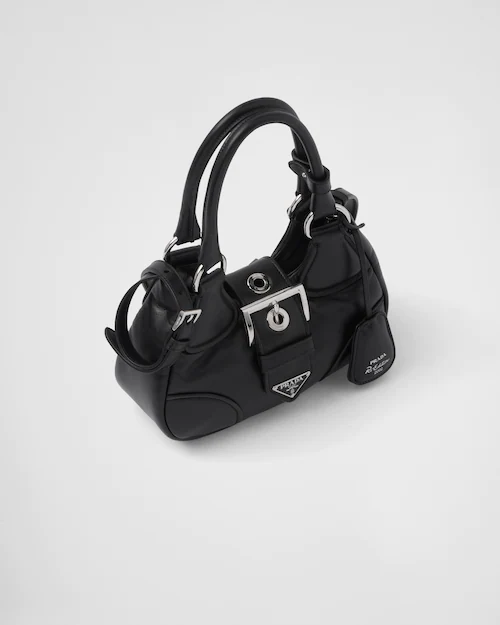 PP Moon padded nappa-leather bag - Black