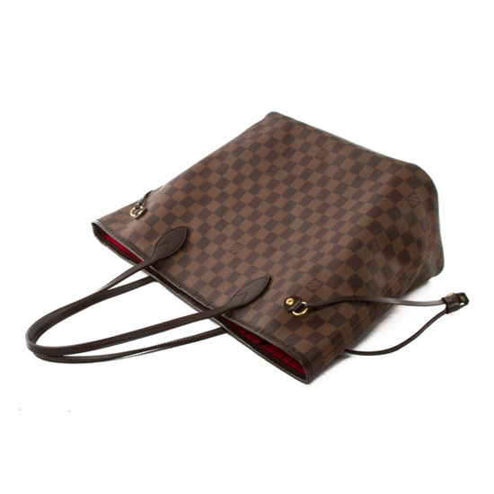 L-bag N51105 Neverfull MM Shoulder Bag Damier Ebene Canvas