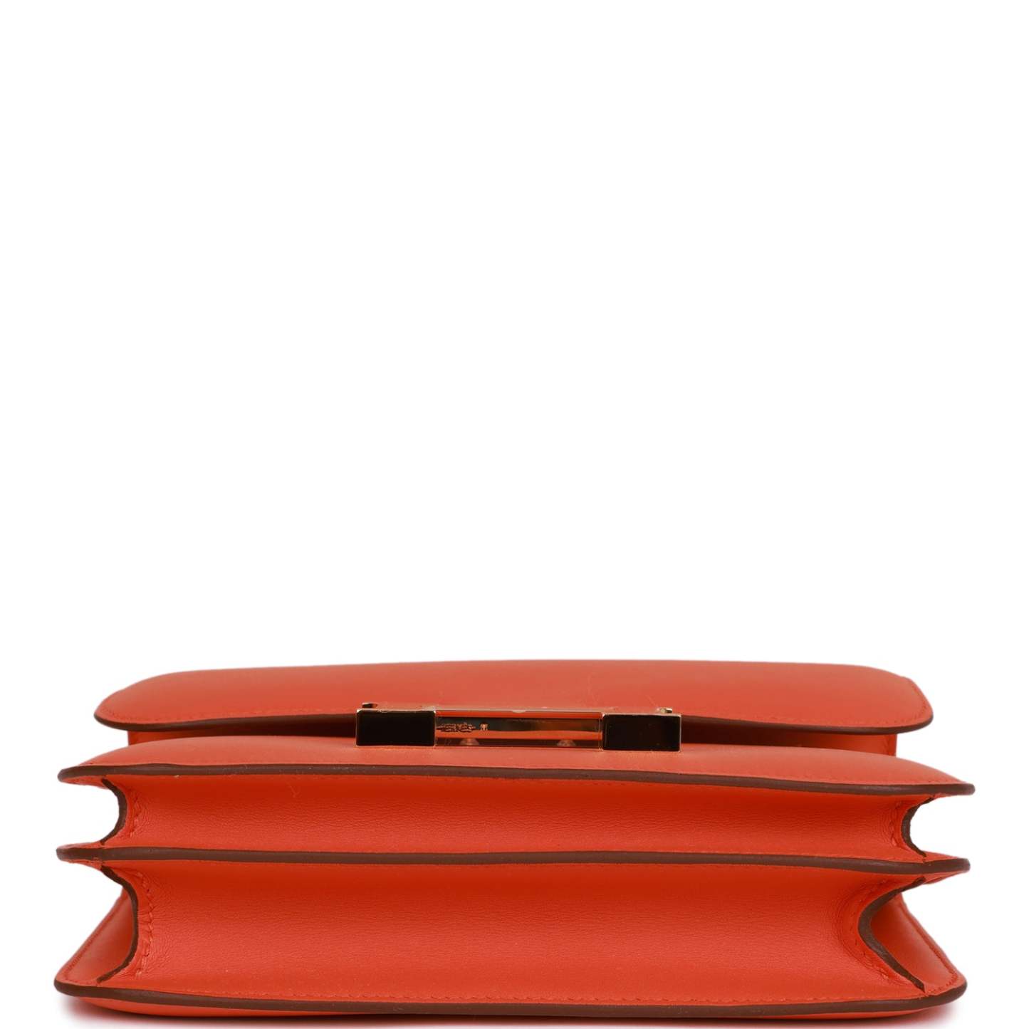 H Constance 18 Orange Swift Gold Hardware