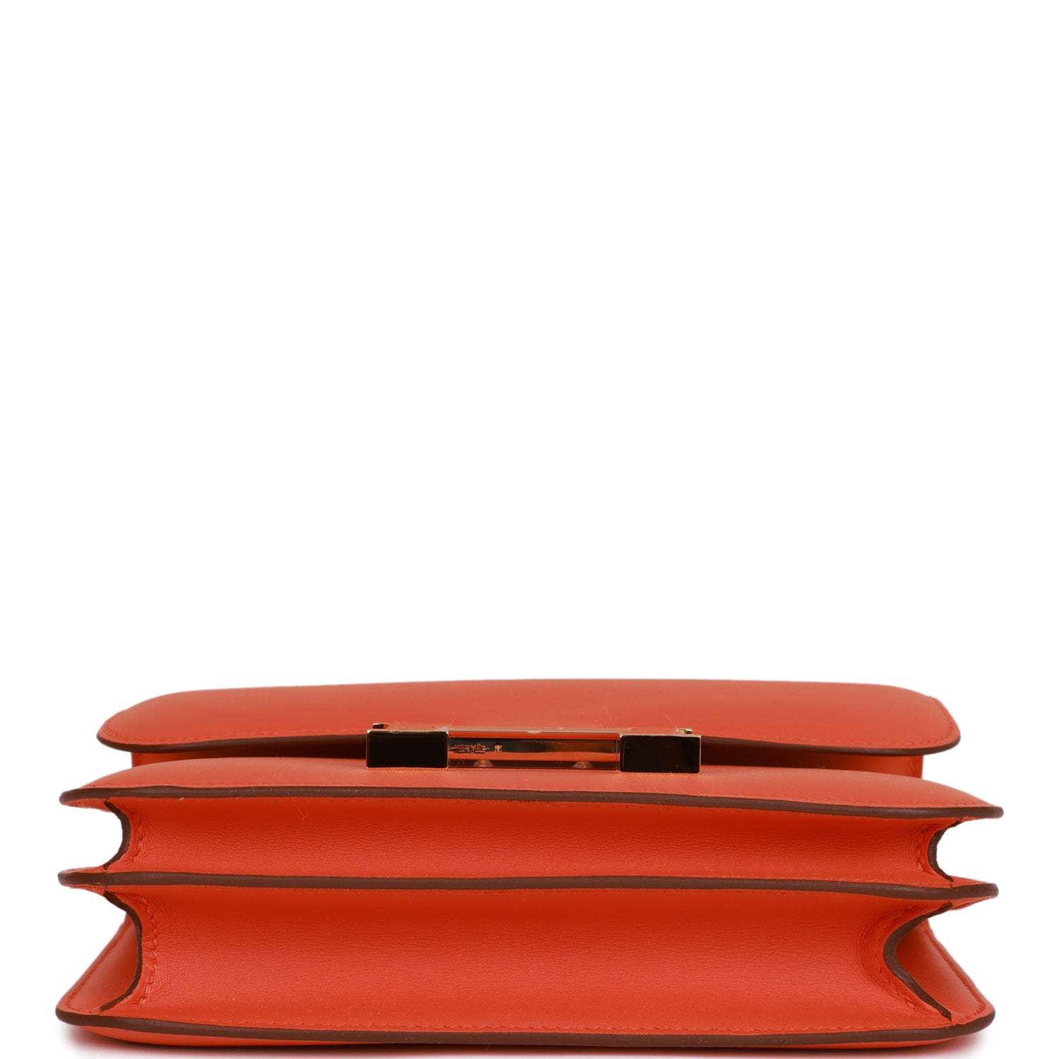 H Constance 18 Orange Swift Gold Hardware