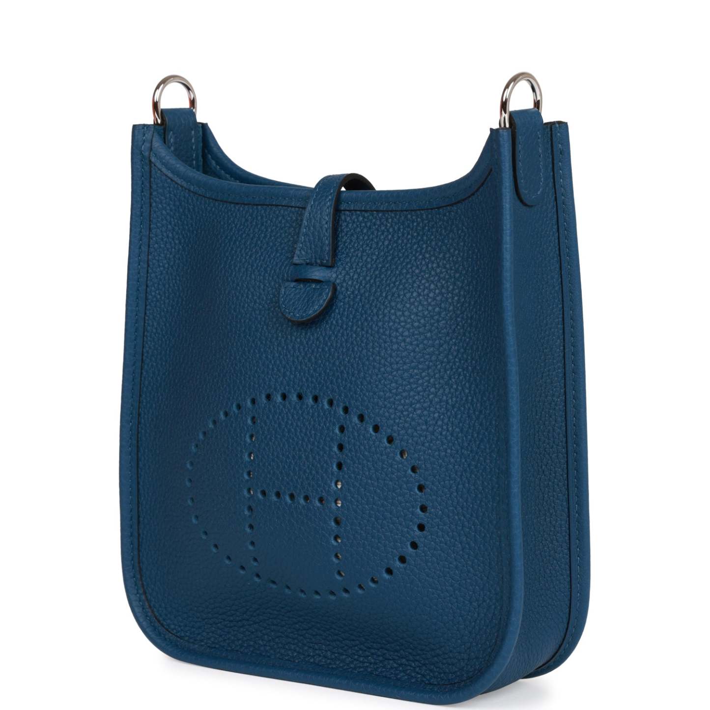 H Evelyne TPM Bag Deep Blue Maurice Palladium Hardware