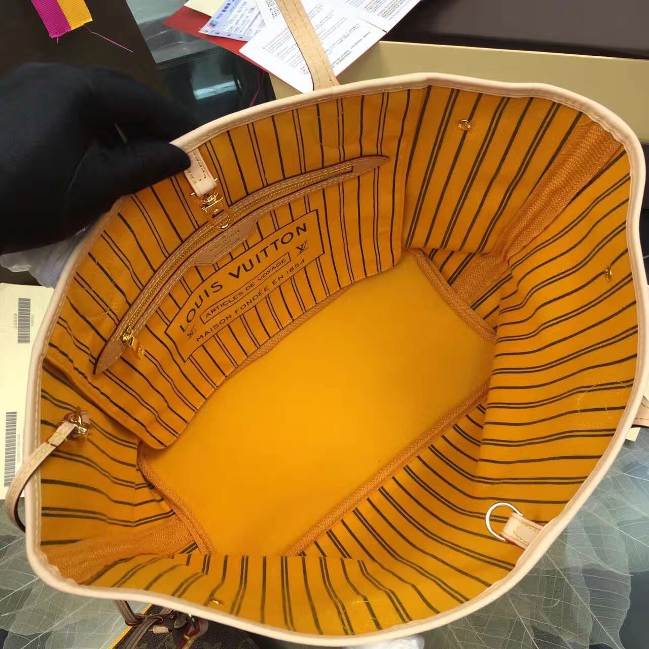 L-bag Neverfull MM Bag Monogram Canvas M40997