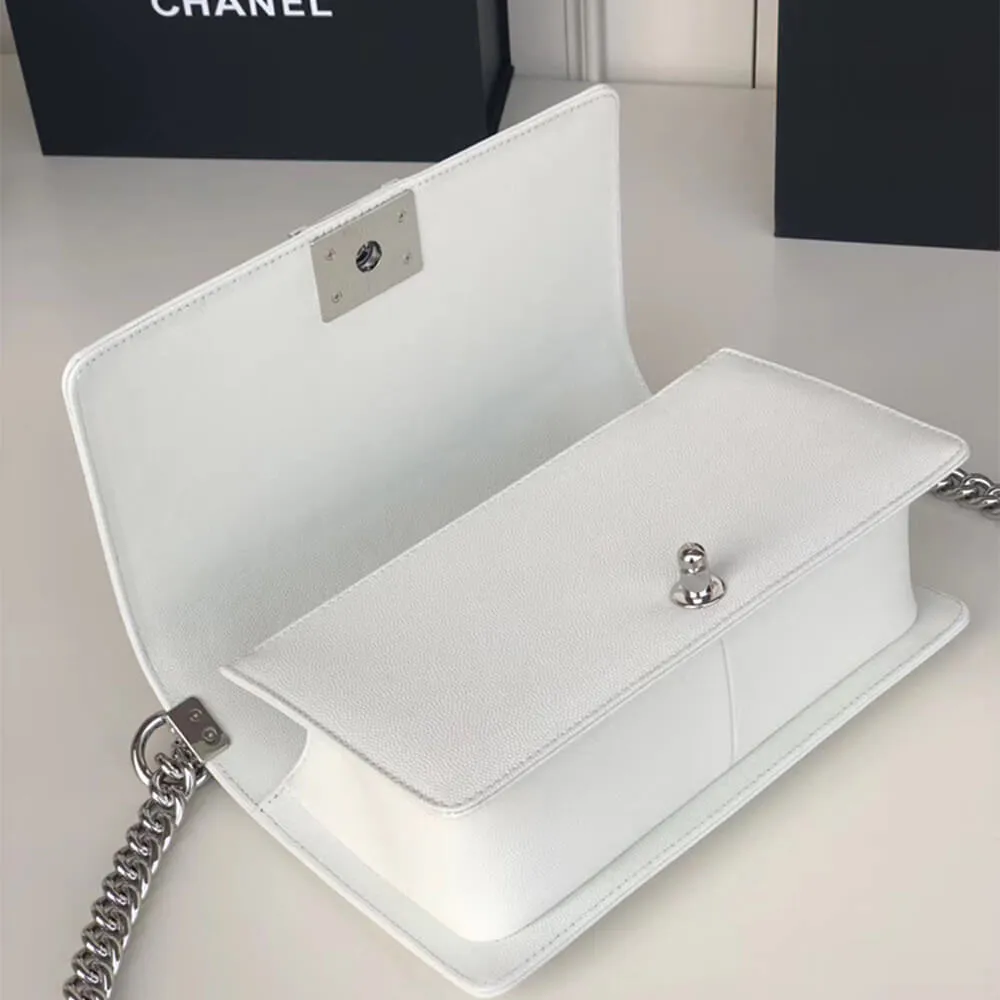 BOY CC HANDBAG CAVIAR LEATHER