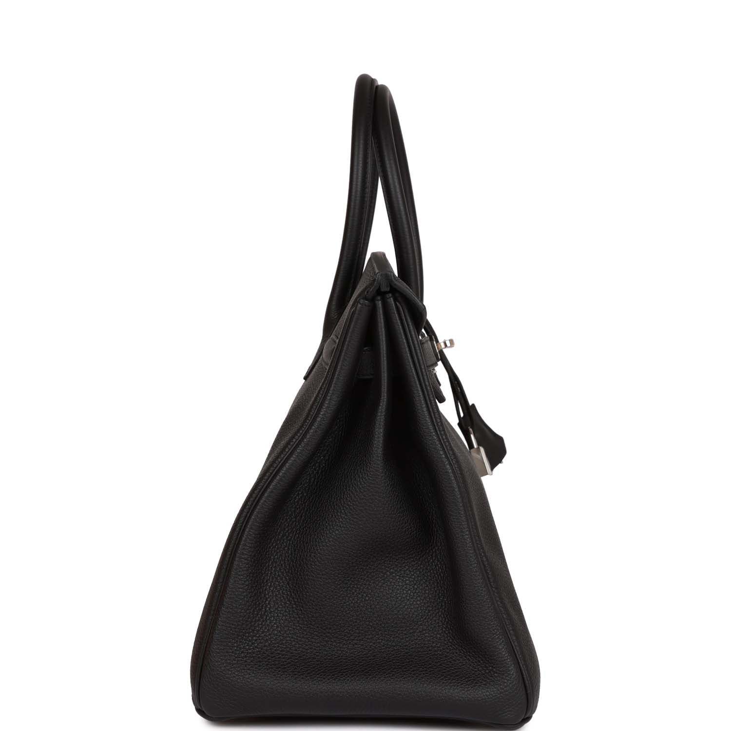 H Birkin 35 Black Togo Palladium Hardware