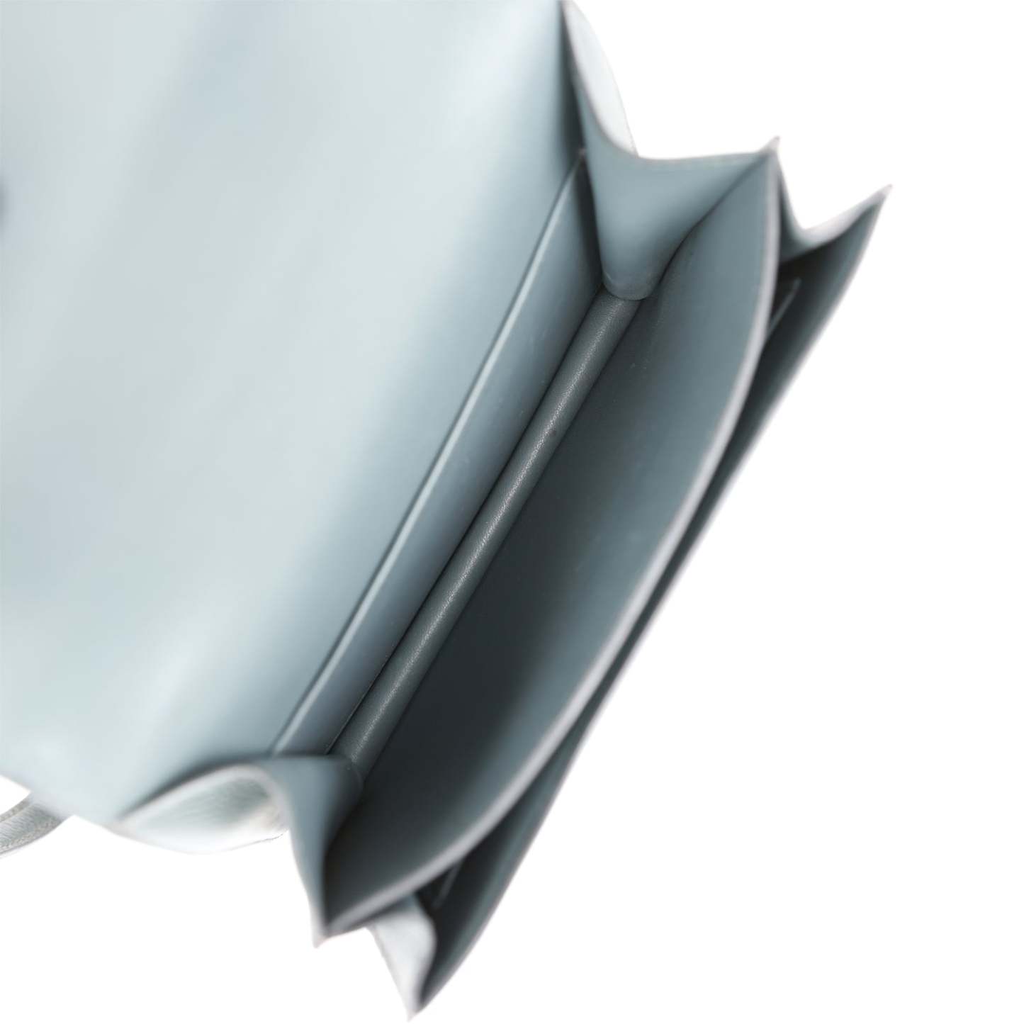 H Constance 18 Bleu Orage Epsom Gold Hardware