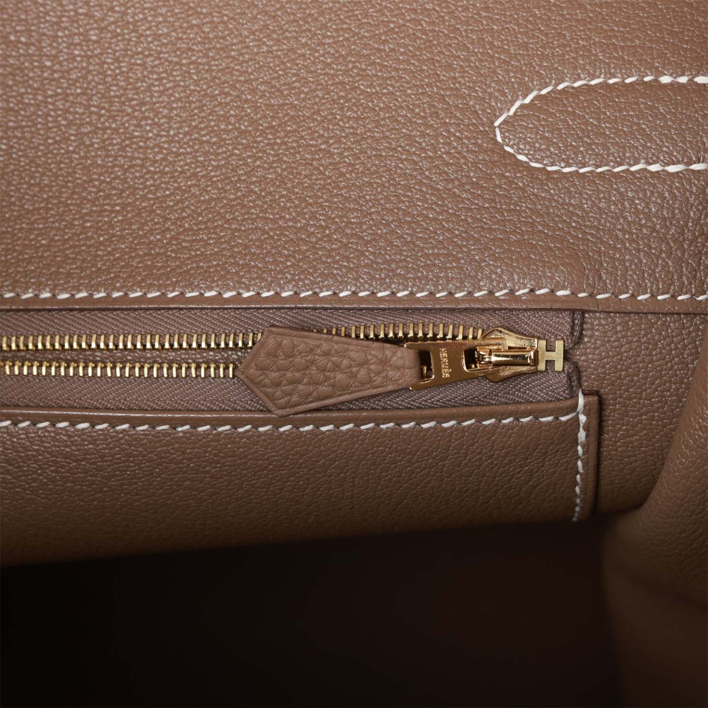 H Birkin 35 Etoupe Togo Gold Hardware
