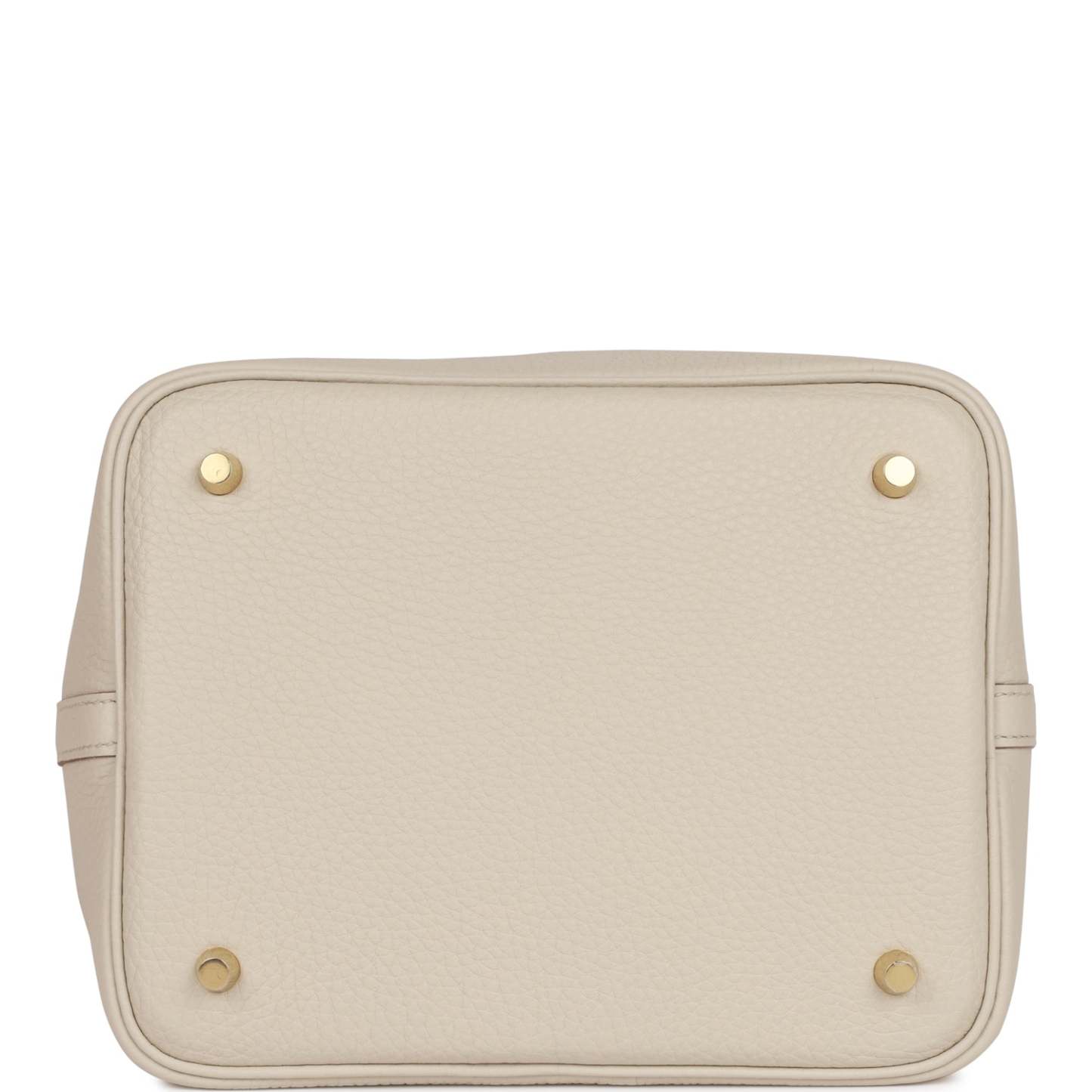 H Picotin Lock 22 Beton Clemence Gold Hardware