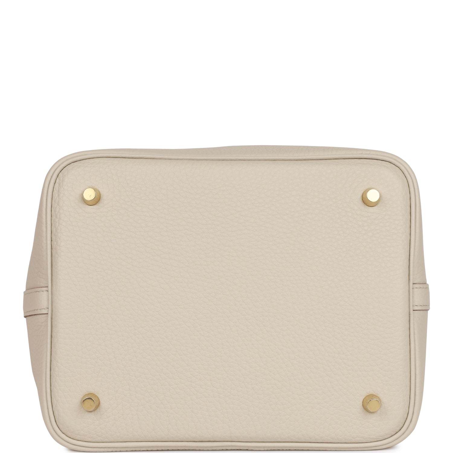 H Picotin Lock 22 Beton Clemence Gold Hardware