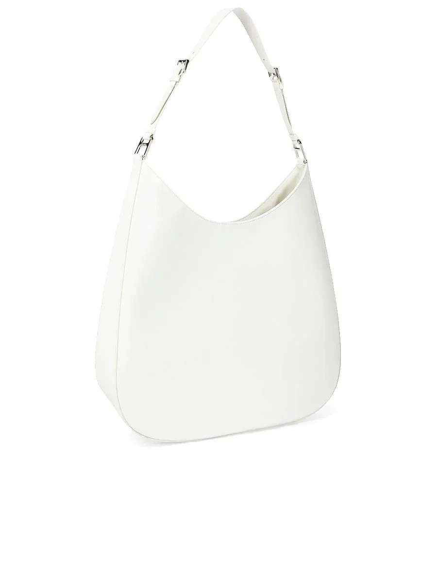 PP Cleo Maxi Brushed Leather Shoulder Bag