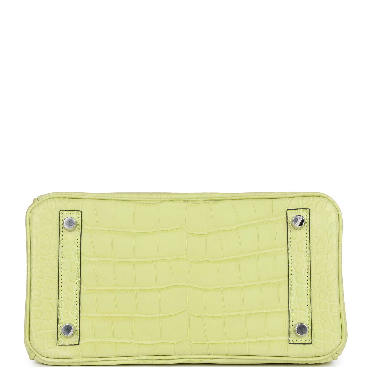 H Birkin 25 Jaune Bourgeon Matte Alligator Palladium Hardware