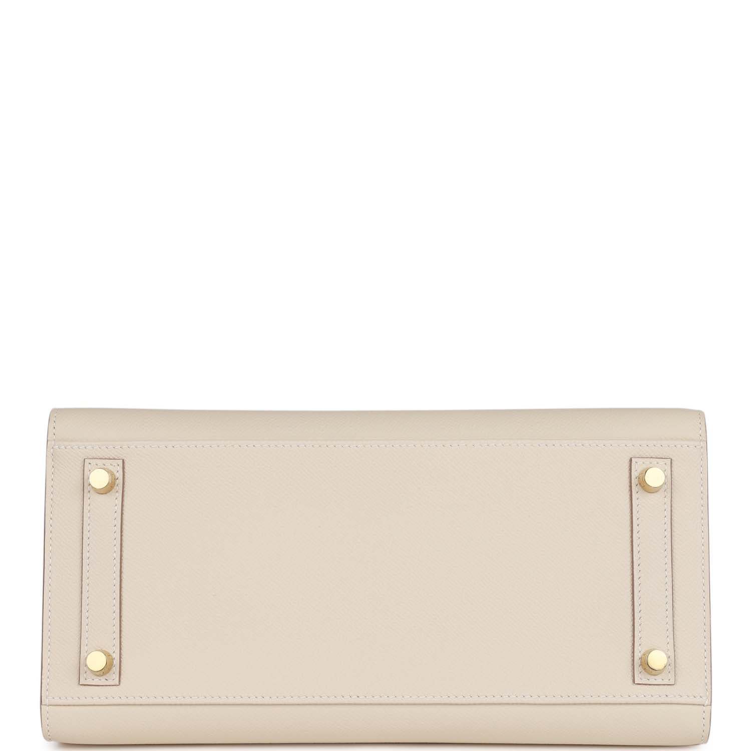 H Birkin Sellier 30 Craie Epsom Gold Hardware