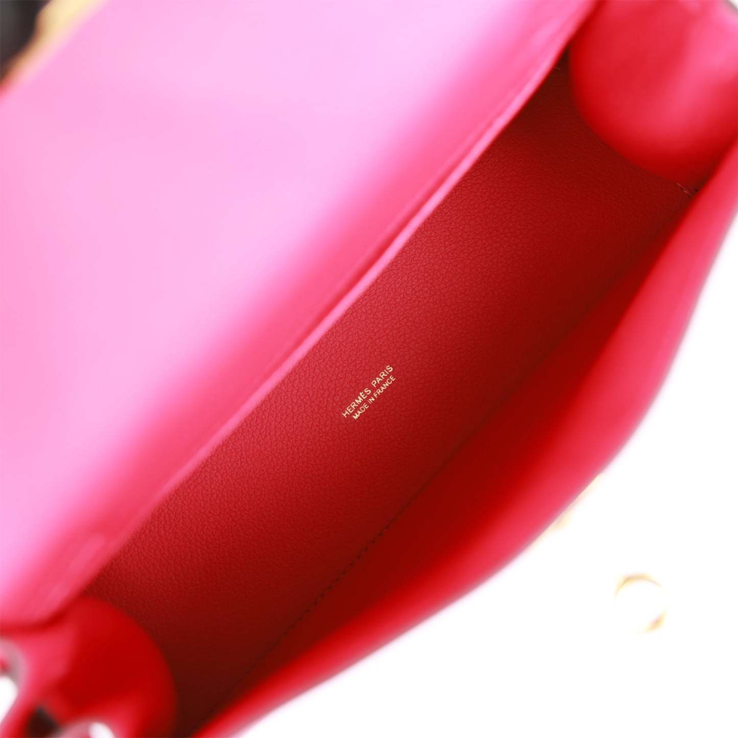 H Kelly Danse Framboise Evercolor Gold Hardware