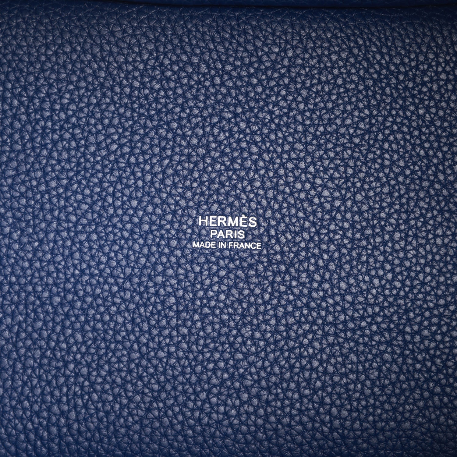 H Picotin Lock 18 Bleu Saphir Maurice Palladium Hardware