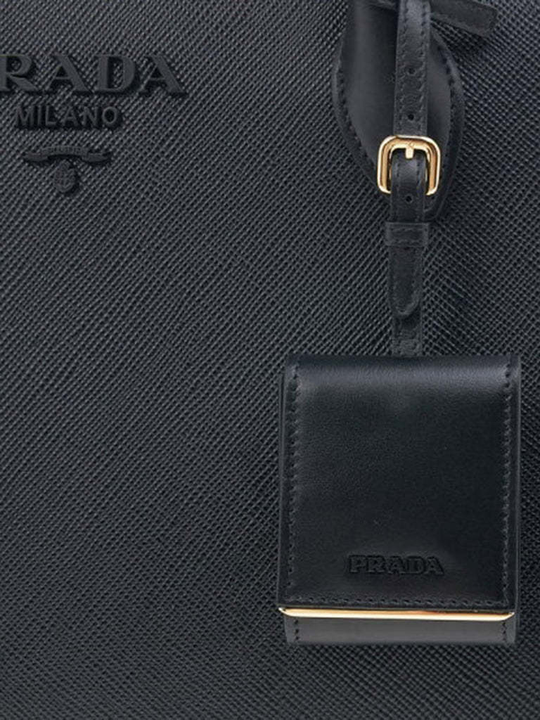 PP Monochrome Medium Saffiano Bag