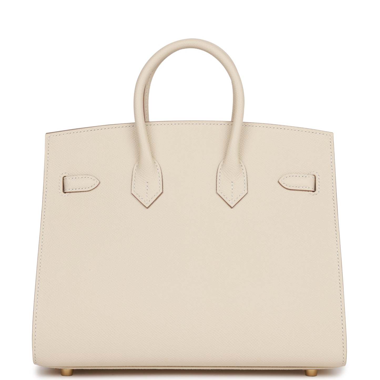 H Birkin Sellier 25 Craie Epsom Gold Hardware