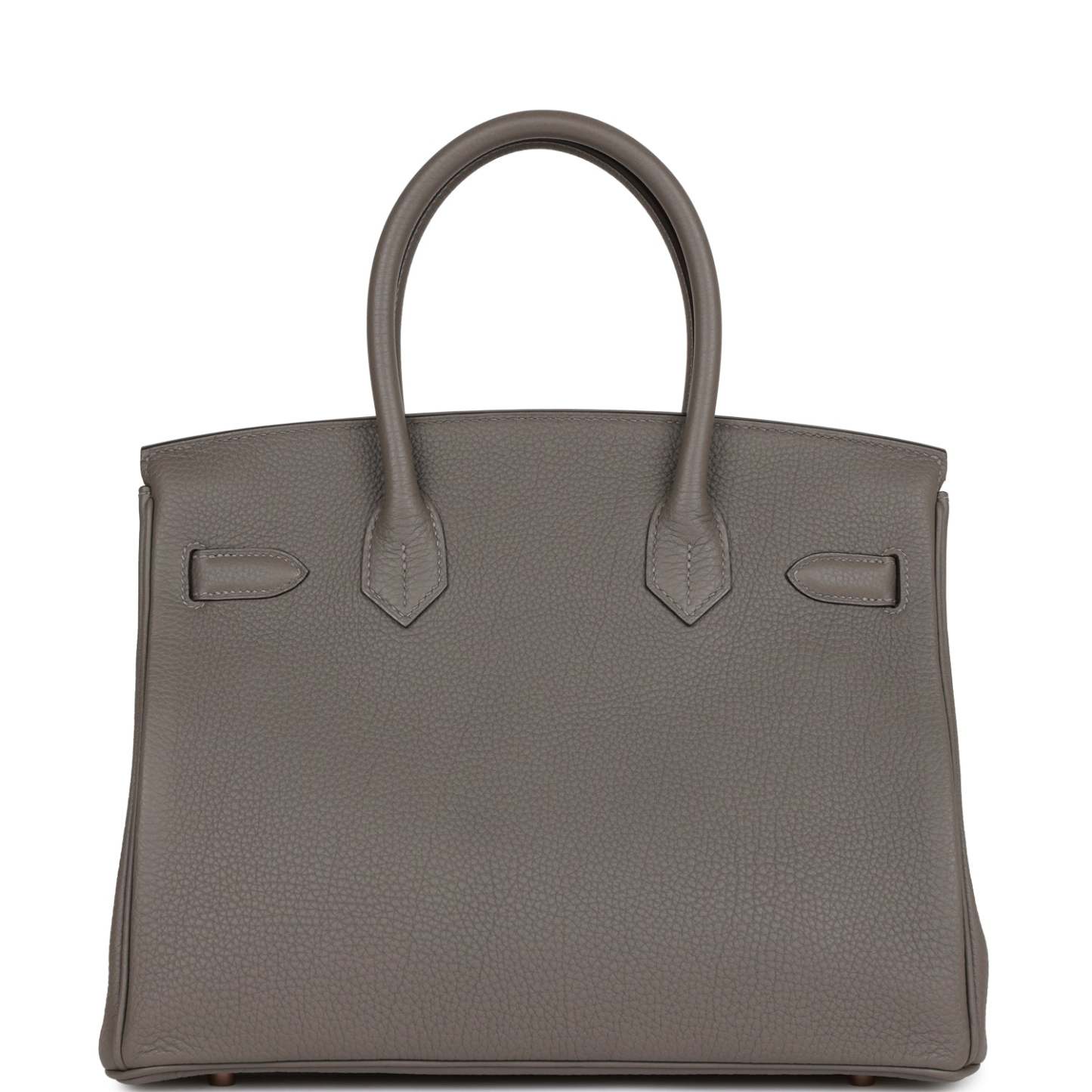 H Birkin 30 Gris Meyer Togo Rose Gold Hardware
