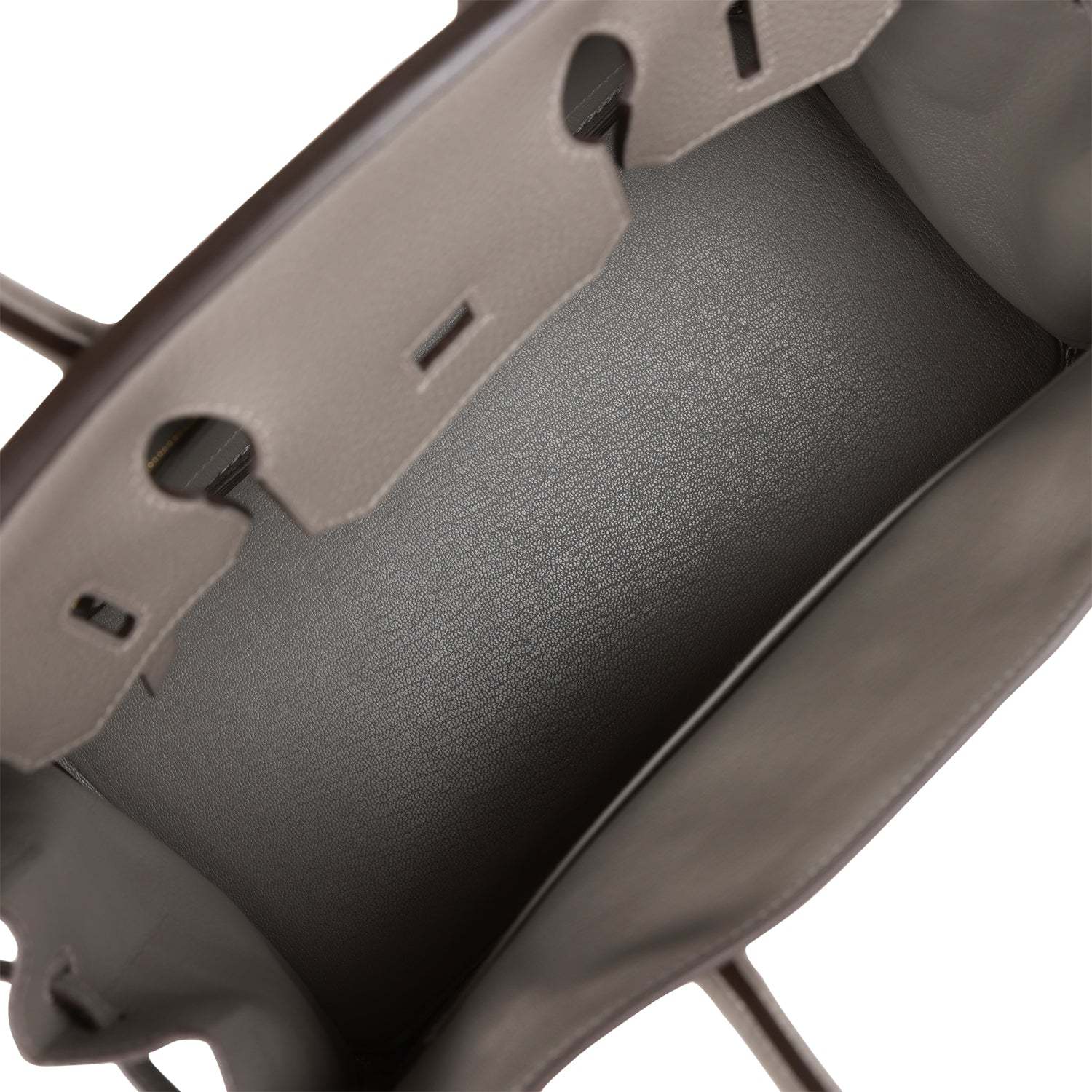 H Birkin 30 Gris Meyer Togo Rose Gold Hardware