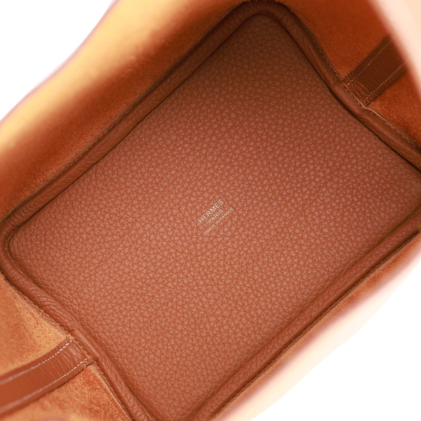 H Eclat Picotin Lock 18 Gold Clemence Gold Hardware