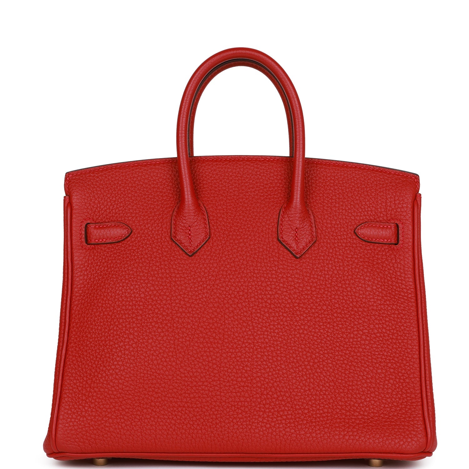 H Birkin 25 Rouge Vif Togo Gold Hardware