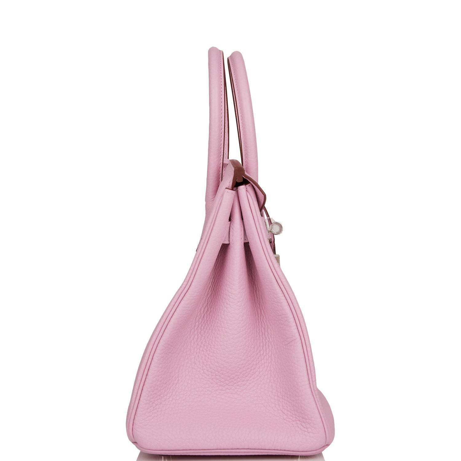 H Birkin 30 Mauve Syestre Clemence Palladium Hardware