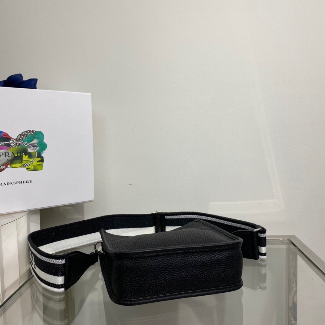 Pra Mini Shoulder Bag Black For Women, Women's Bags 7.9in/20cm