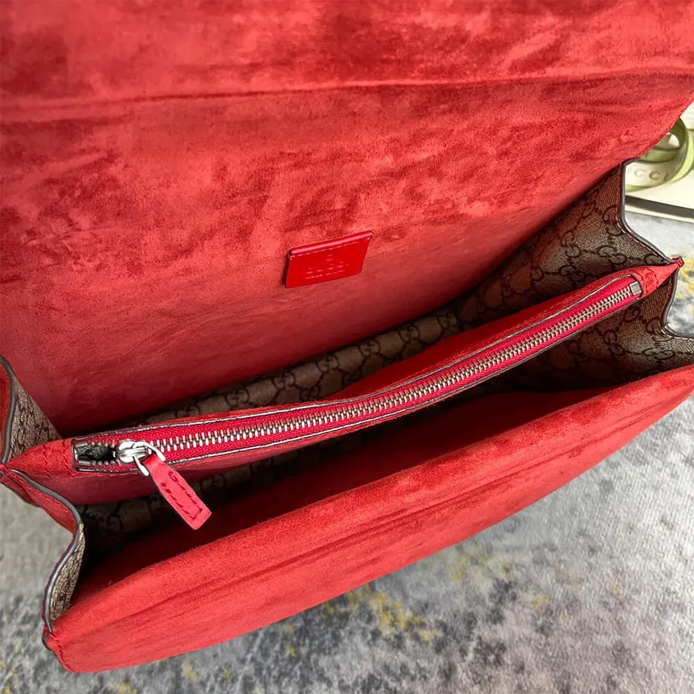 GG Supreme Medium Dionysus Shoulder Bag