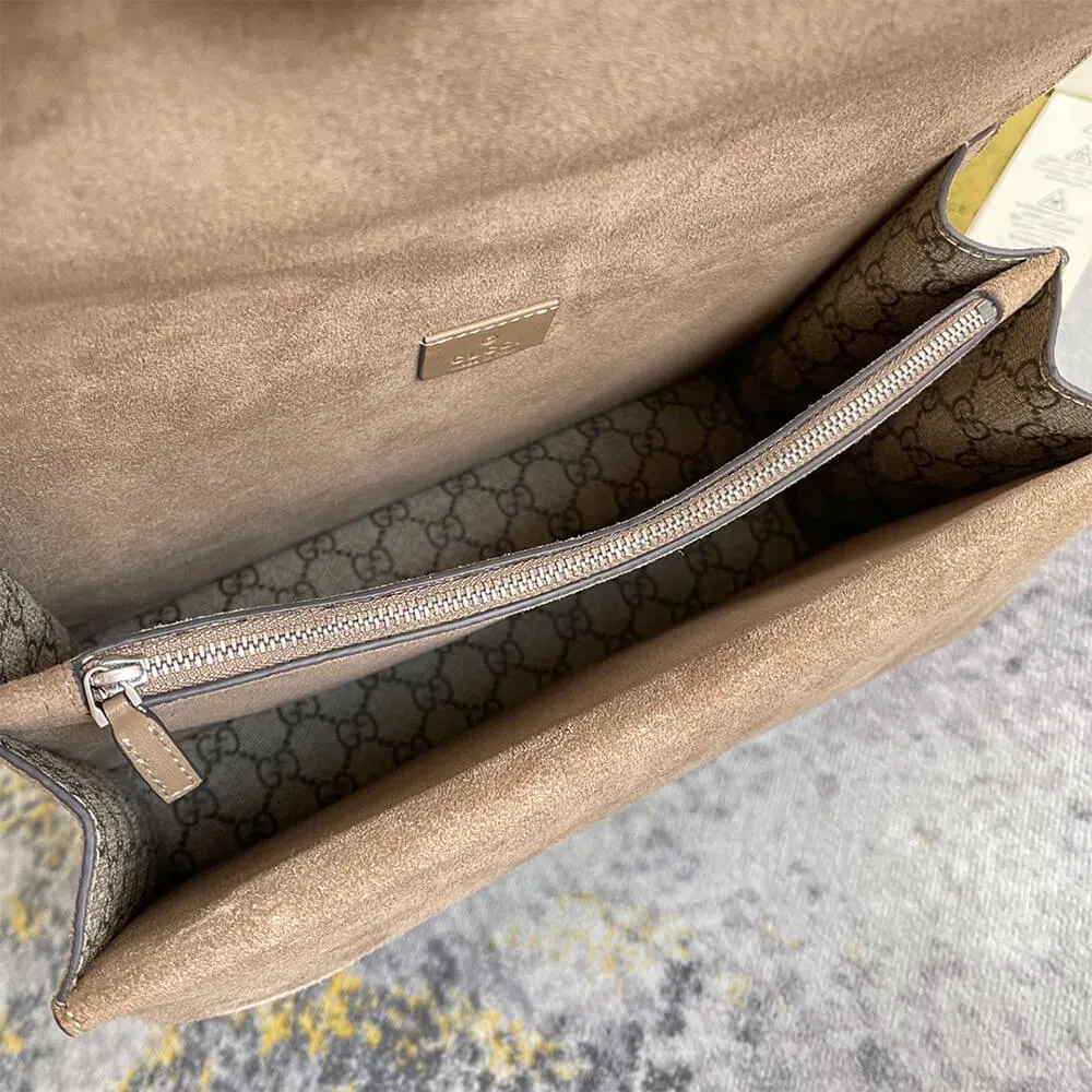 GG Supreme Medium Dionysus Shoulder Bag