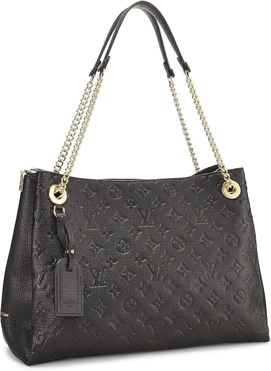 Louis Pre-Loved Black Monogram Empreinte Surene MM Black