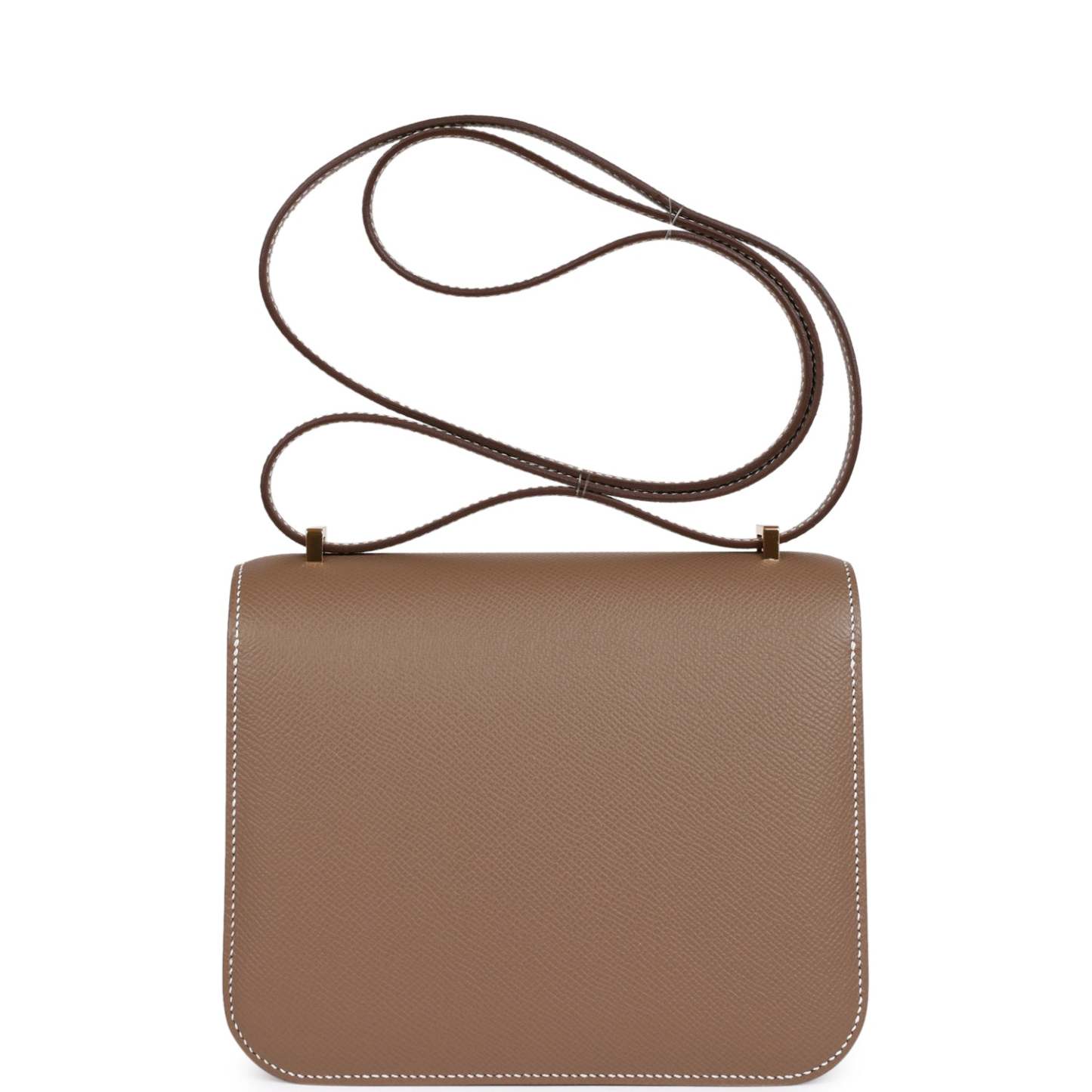 H Constance 18 Etoupe Epsom Gold Hardware