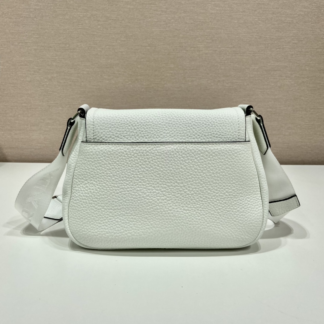 Pra Shoulder Bag White For Women, Women's Bags 8.6in/22cm