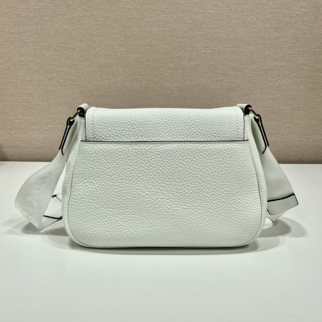 Pra Shoulder Bag White For Women, Women's Bags 8.6in/22cm