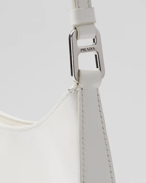 PP Cleo brushed leather shoulder bag - White