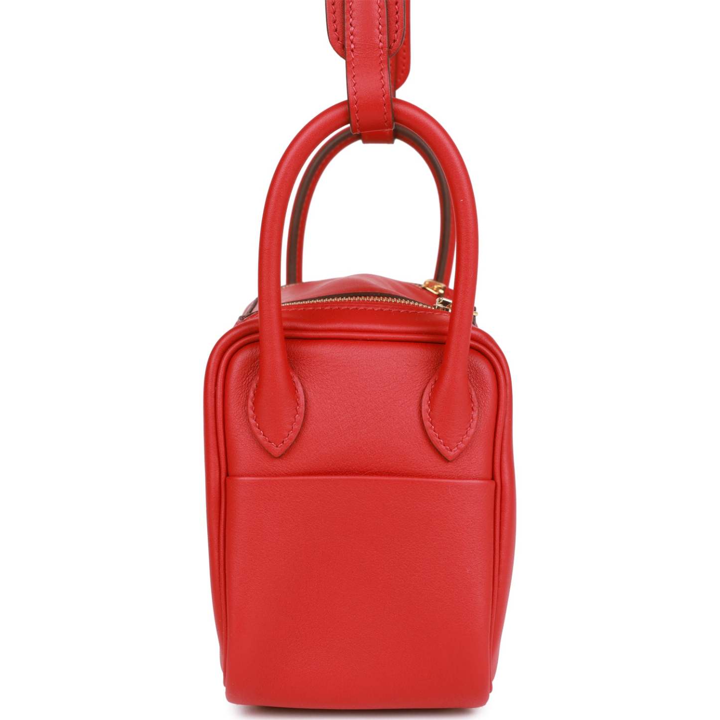 H Mini Lindy Rouge Piment Swift Gold Hardware