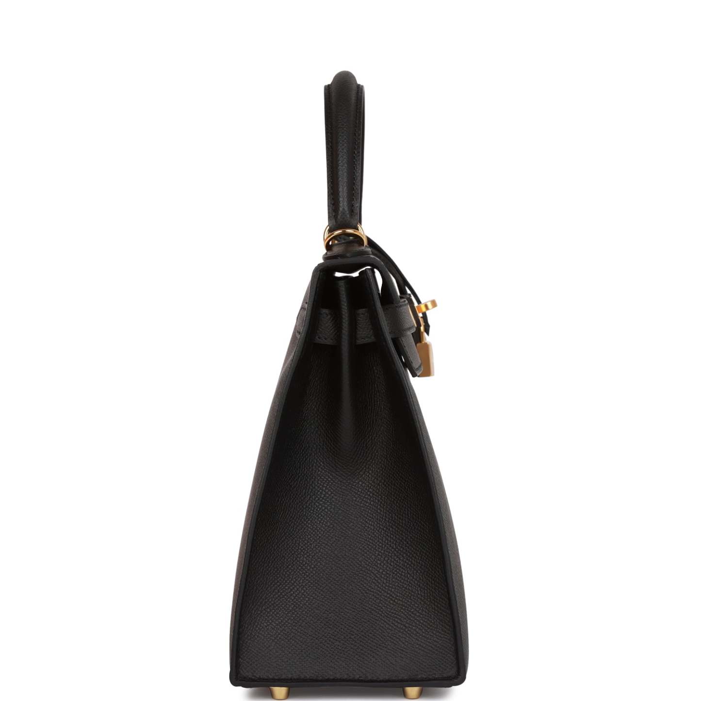 H Kelly Sellier 28 Black Epsom Gold Hardware