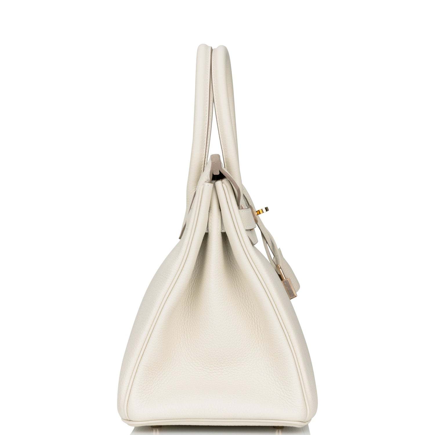 H Birkin 30 Craie Togo Rose Gold Hardware